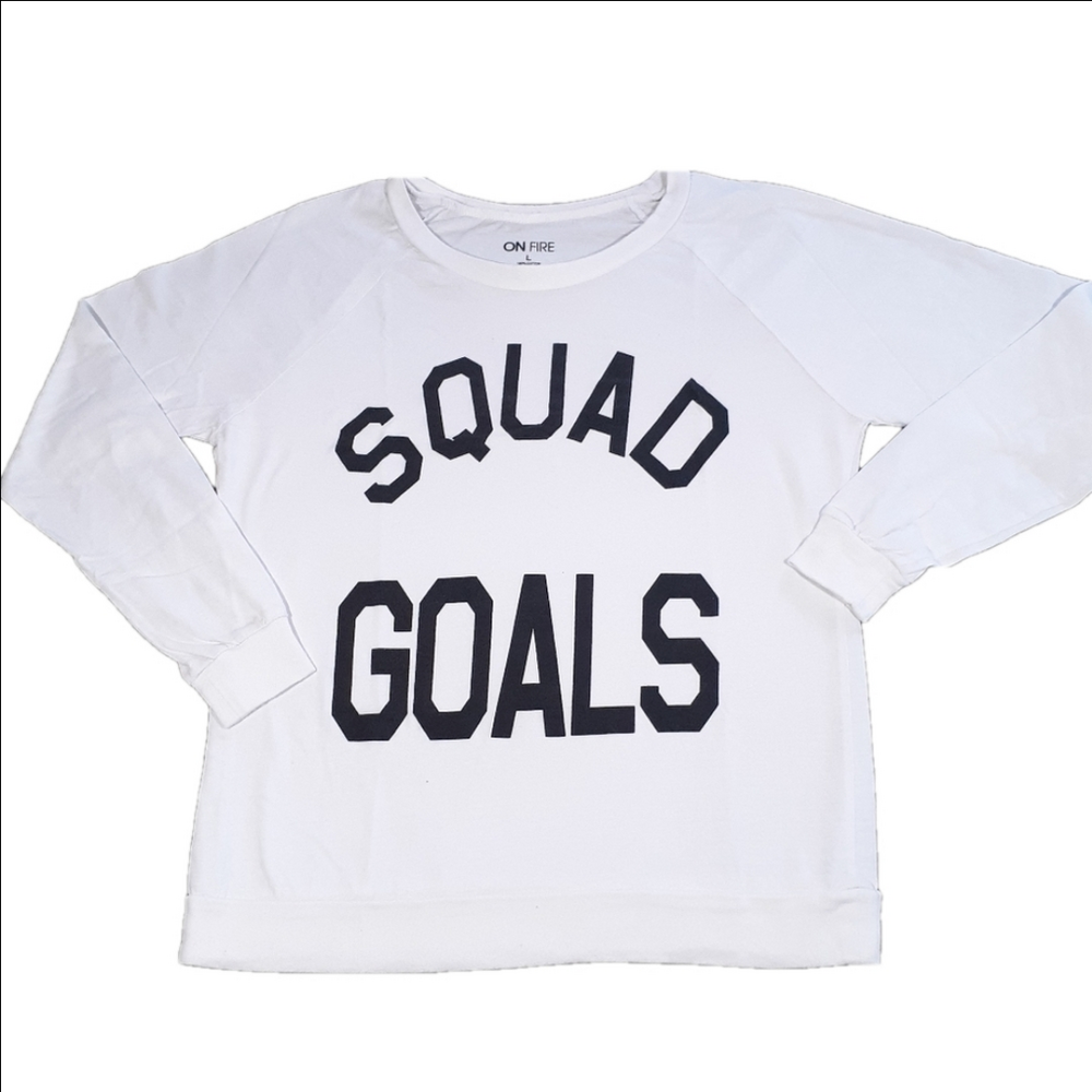 On Fire Longsleeve Shirt Size Large